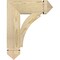 Ekena Millwork Thorton Arts & Crafts Rough Sawn Bracket, Douglas Fir, 4"W x 14"D x 18"H BKT04X14X18THR03RDF - alternate 3